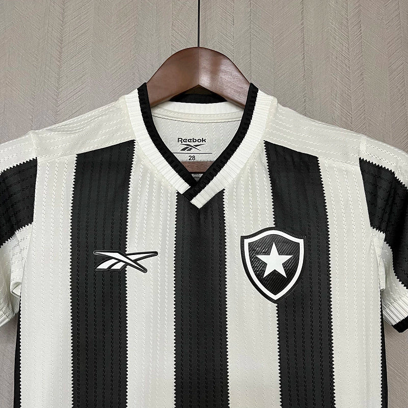 Kit Infantil Botafogo I 24/25 sn° - Preto e Branco