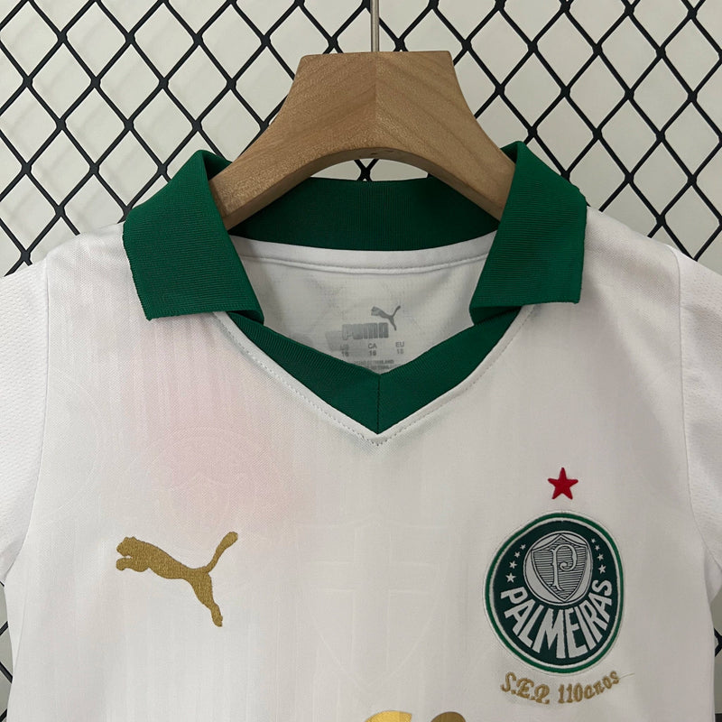 Kit Infantil Palmeiras II 24/25 sn° - Branco e Verde