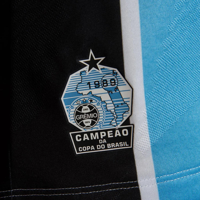 Camisa Grêmio I 24/25 sn° Torcedor Feminina - Azul e Preta