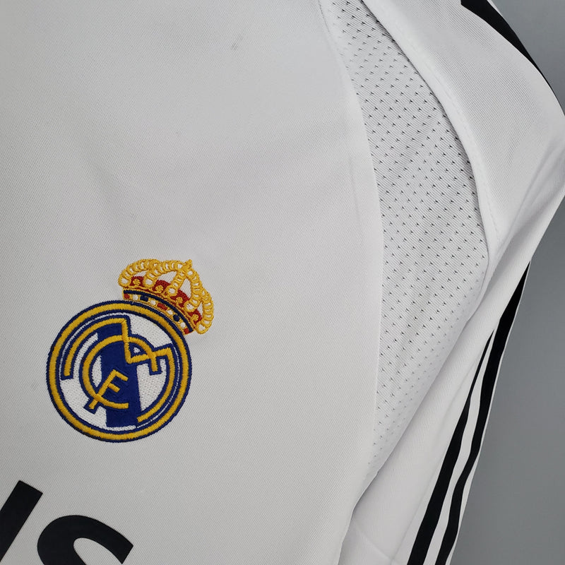 Camisa Real Madrid Home 05/06 sn° Torcedor Masculina - Versão Retrô