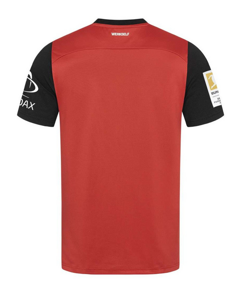 Camisa Bayer Leverkusen Home 24/25 sn° Torcedor Masculina - Vermelha