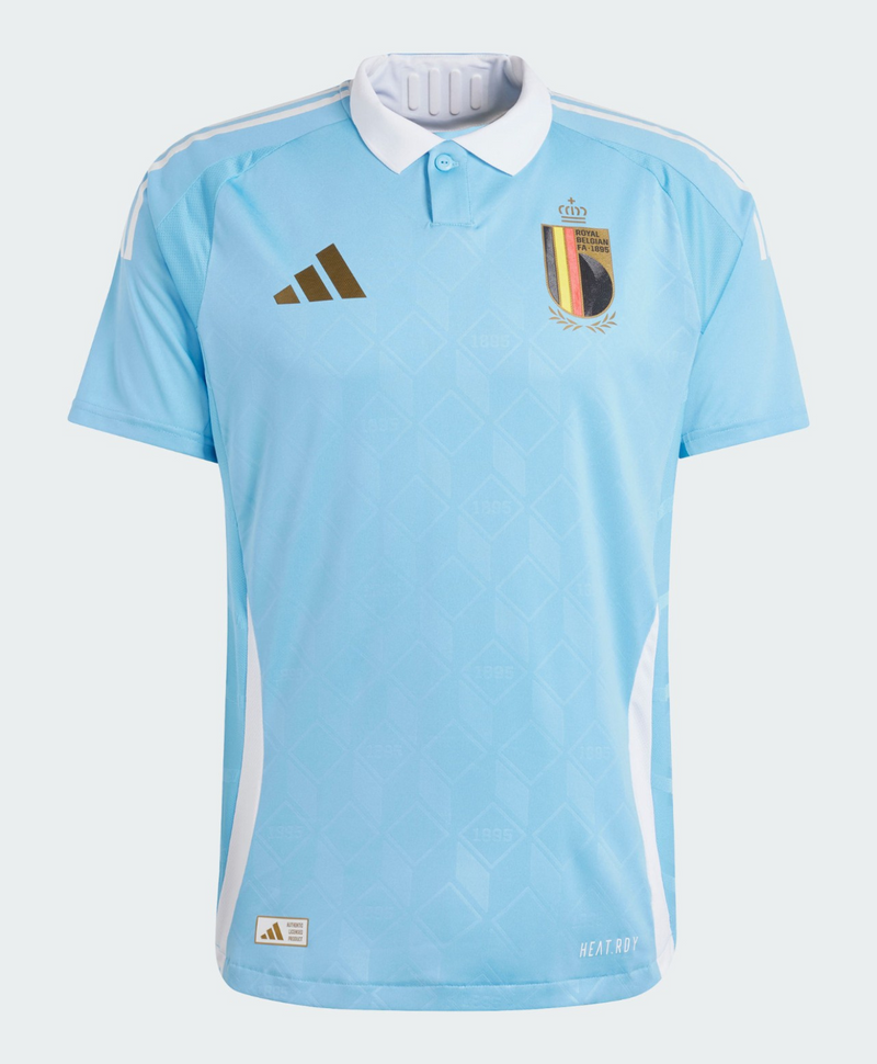 Camisa Bélgica Away 24/25 sn° Torcedor Masculina - Azul