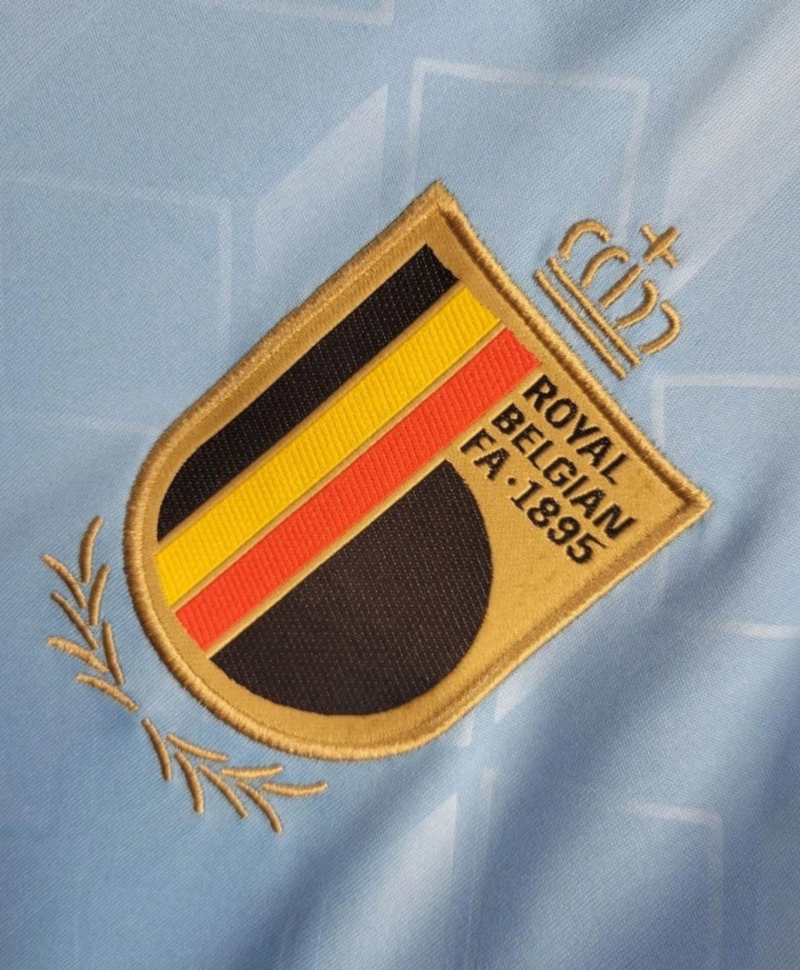 Camisa Bélgica Away 24/25 sn° Torcedor Masculina - Azul
