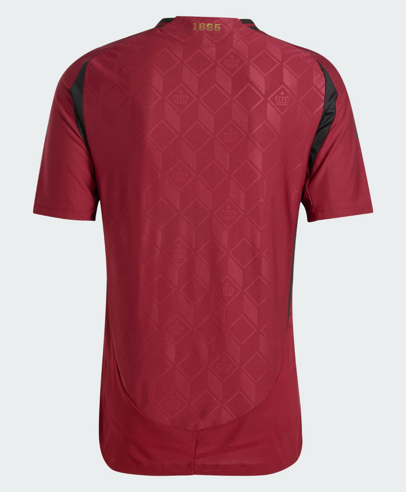 Camisa Bélgica Home 24/25 sn° Torcedor Masculina - Bordô