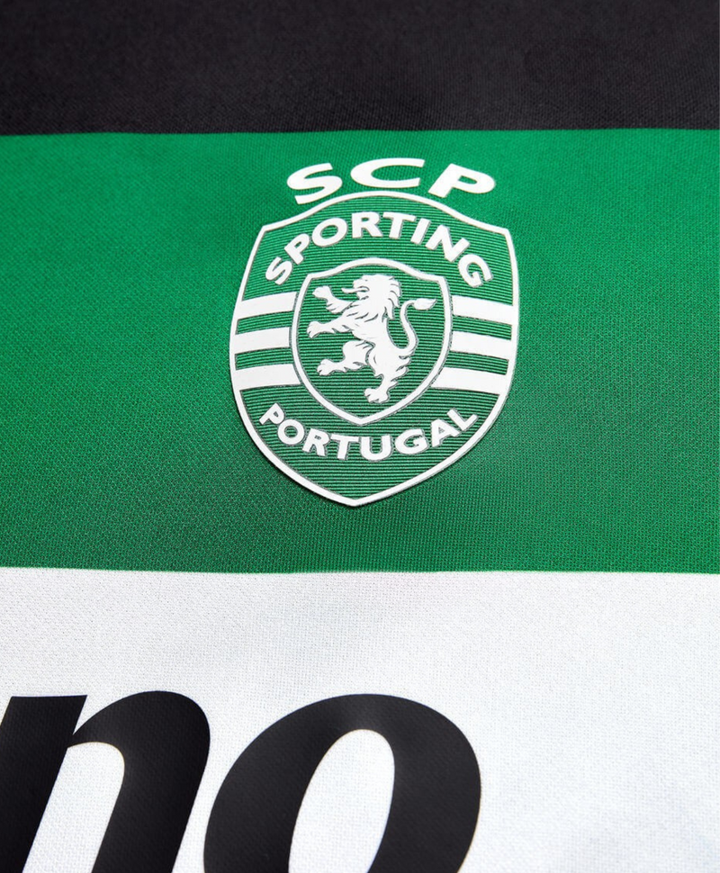 Camisa Sporting Home 24/25 sn° Torcedor Masculina - Verde e Preta
