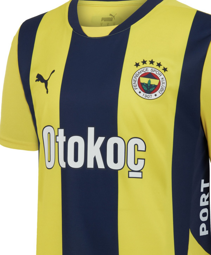 Camisa Fenerbahce Home 24/25 sn° Torcedor Masculina - Amarela e Azul
