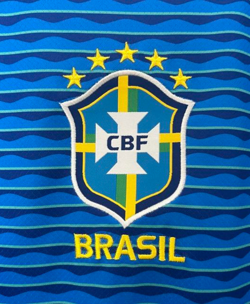 Camisa Brasil Away 24/25 sn° Torcedor Masculina - Azul