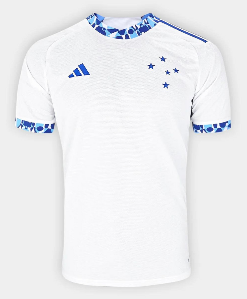 Camisa Cruzeiro II 24/25 sn° Torcedor Masculina - Branca