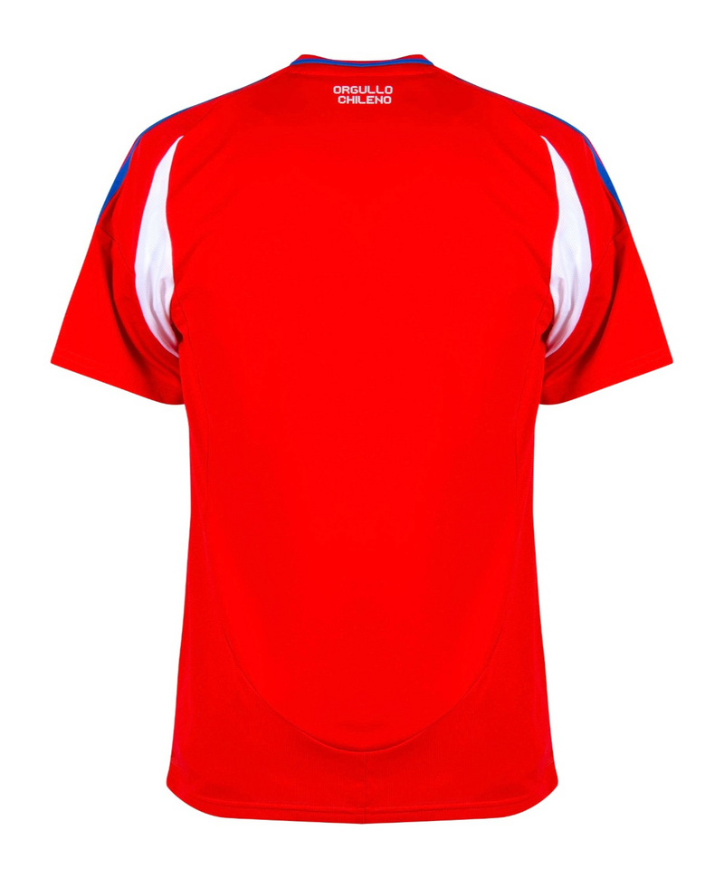 Camisa Chile Home 24/25 sn° Torcedor Masculina - Vermelha