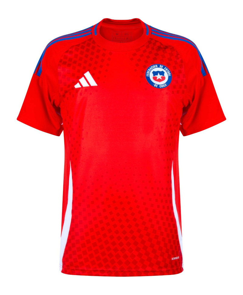Camisa Chile Home 24/25 sn° Torcedor Masculina - Vermelha