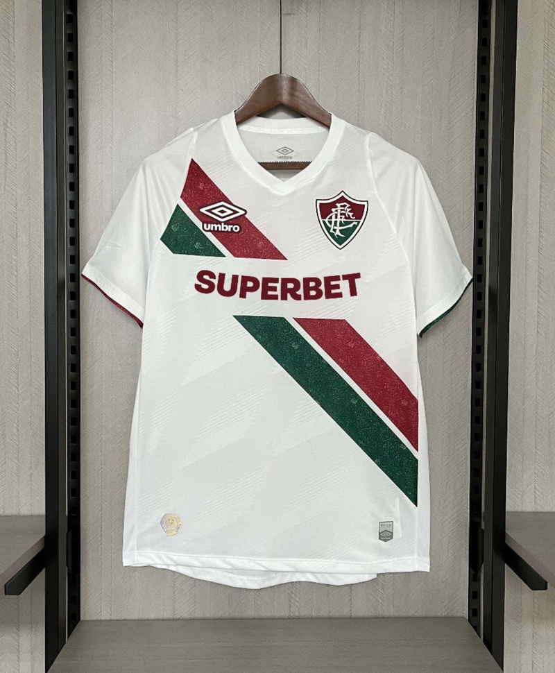 Camisa Fluminense II 24/25 sn° Torcedor Masculina - Branca