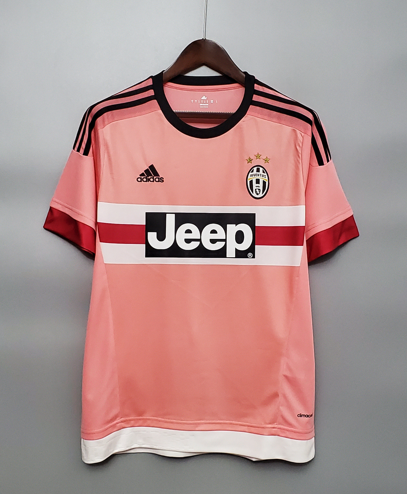 Camisa Juventus Away 15/16 sn° Torcedor Masculina - Versão Retrô