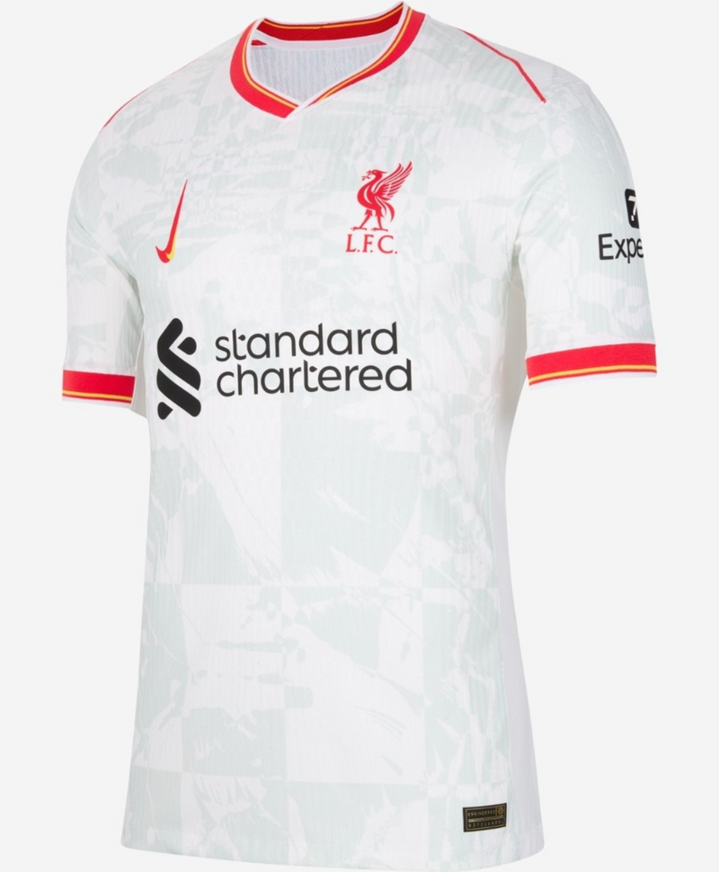 Camisa Liverpool Third 24/25 sn° Torcedor Masculina - Branca