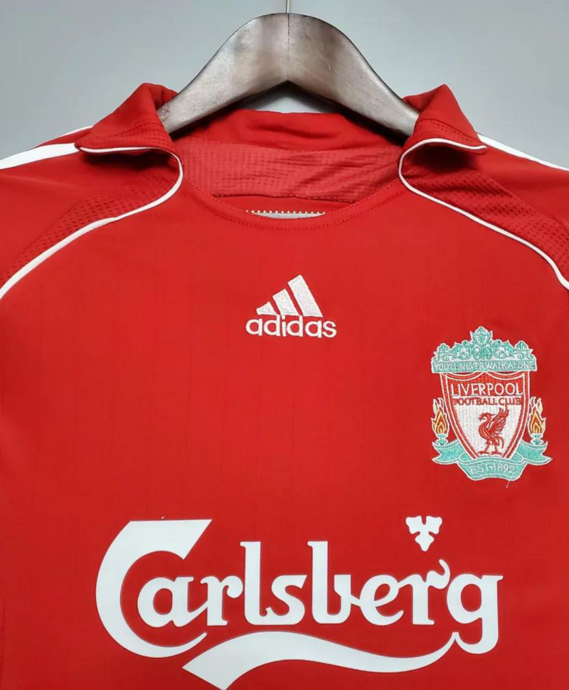 Camisa Liverpool Home 06/07 sn° Torcedor Masculina - Versão Retrô