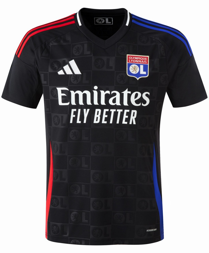 Camisa Lyon Away 24/25 sn° Torcedor Masculina - Preta