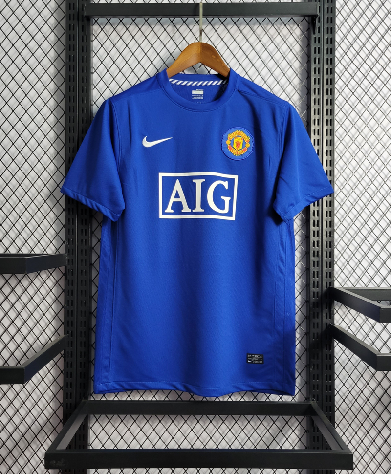 Camisa Manchester United Away 07/08 sn° Torcedor Masculina - Versão Retrô