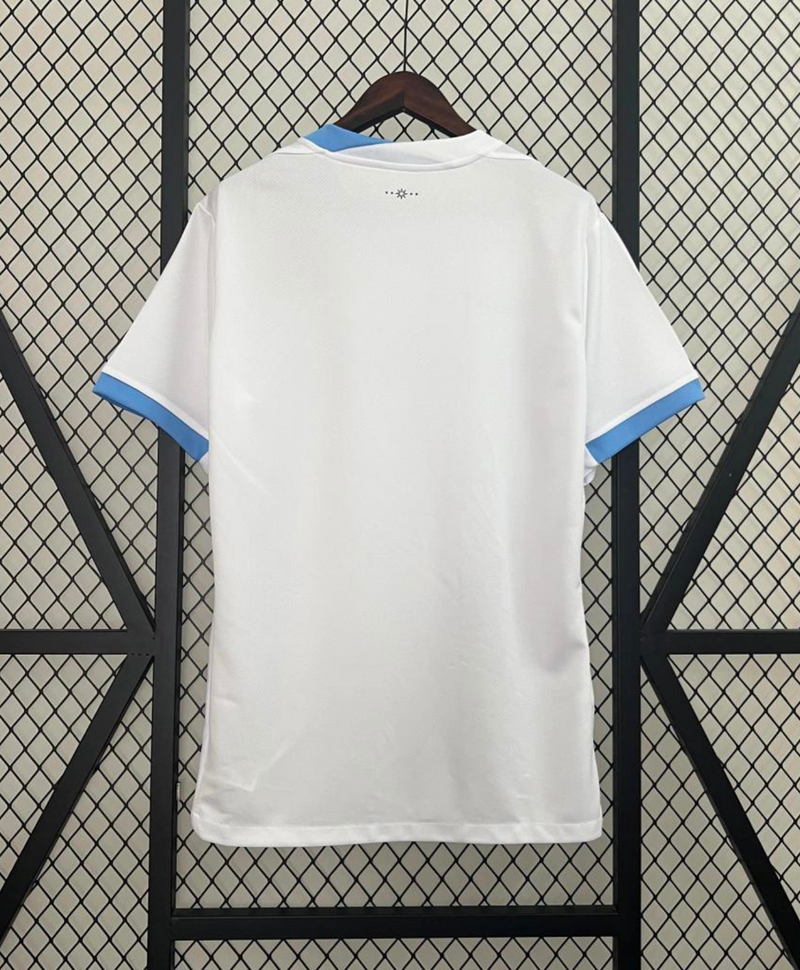 Camisa Uruguai Away 24/25 sn° Torcedor Masculina - Branca