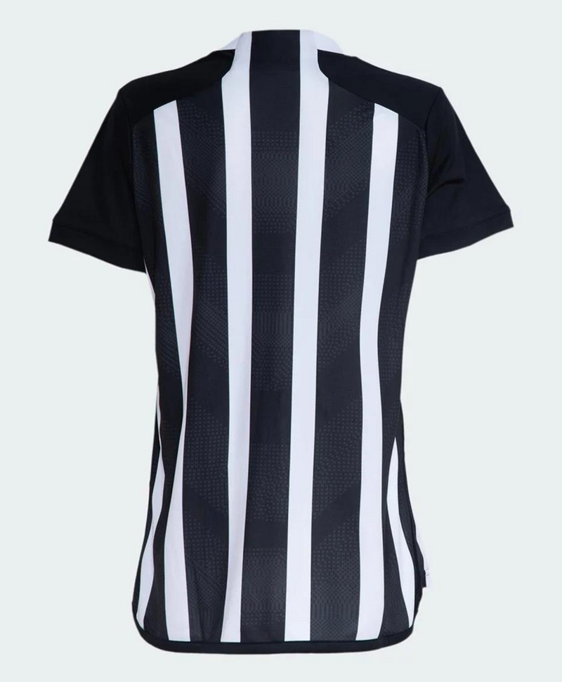 Camisa Atlético Mineiro I 24/25 sn° Torcedor Feminina - Preta e Branca