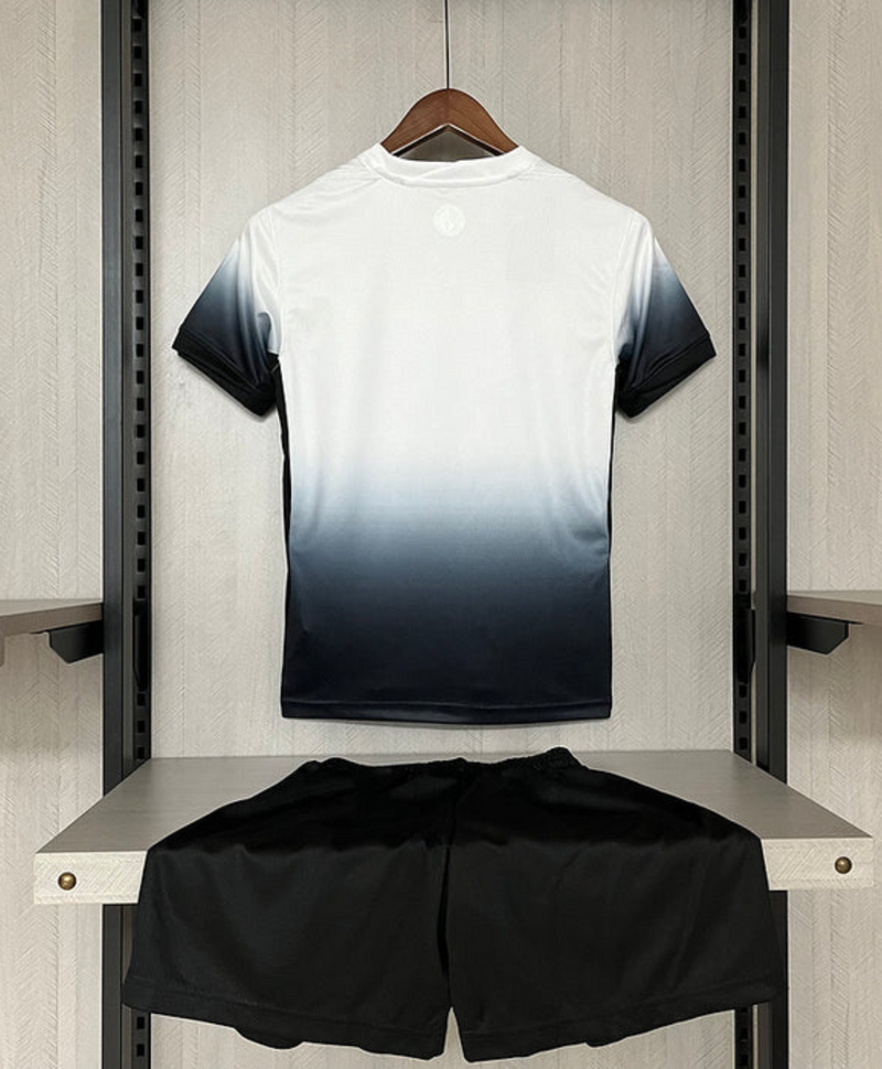Kit Infantil Corinthians I 24/25 sn° - Branco e Preto