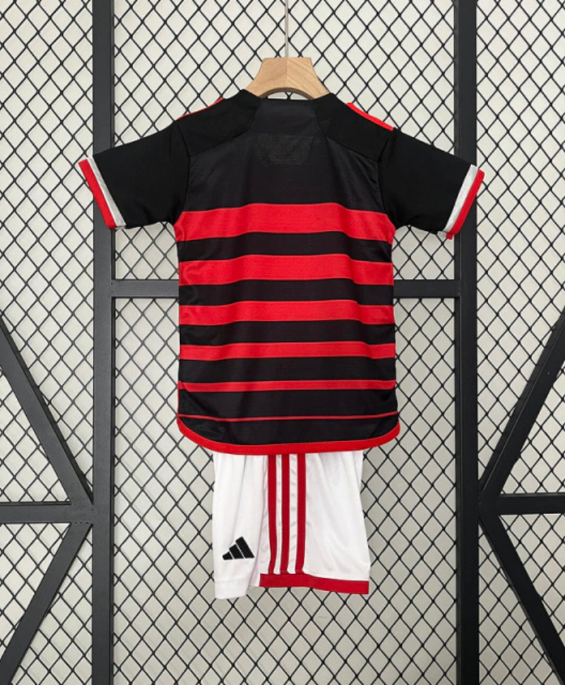 Kit Infantil Flamengo I 24/25 sn° - Vermelho e Preto