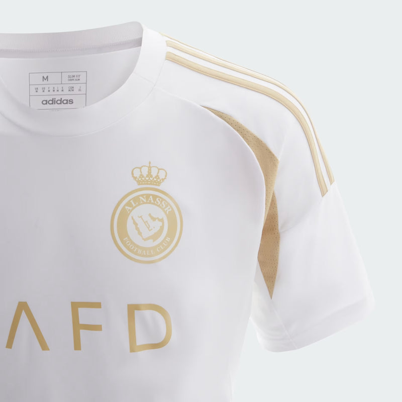 Camisa Al-Nassr Third 24/25 sn° Torcedor Masculina - Branca